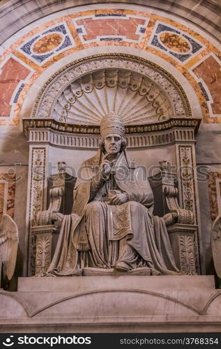 St. Peter&rsquo;s Basilica, St. Peter&rsquo;s Square, Vatican City. Indoor interior