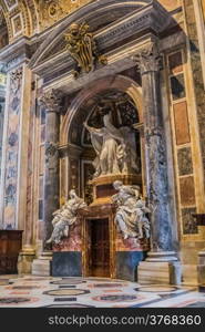 St. Peter&rsquo;s Basilica, St. Peter&rsquo;s Square, Vatican City. Indoor interior