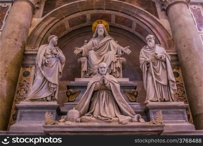St. Peter&rsquo;s Basilica, St. Peter&rsquo;s Square, Vatican City. Indoor interior