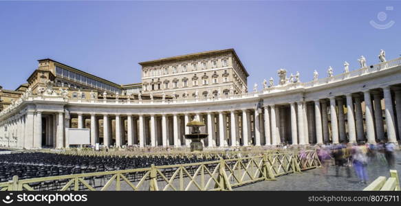 St. Peter's Squar, Vatican, Rome. General view