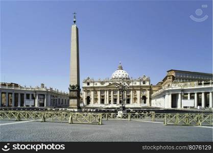St. Peter's Squar, Vatican, Rome. General view
