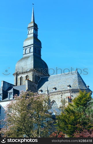 St Saviour&rsquo;s Basilica, Dinan, France. Build around 1120.