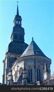 St Saviour&rsquo;s Basilica, Dinan, France. Build around 1120.