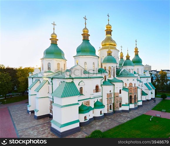 St. Sophia Cathedral (Eastern Orthodox Cathedral) - UNESCO World Heritage Site. Kiev, Ukraine.