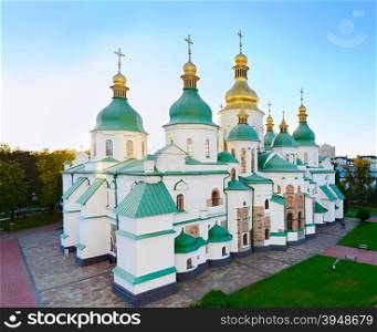 St. Sophia Cathedral (Eastern Orthodox Cathedral) - UNESCO World Heritage Site. Kiev, Ukraine.
