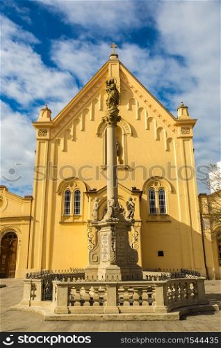 St. Stephen&rsquo;s Church in Bratislava in a summer day, Slovakia