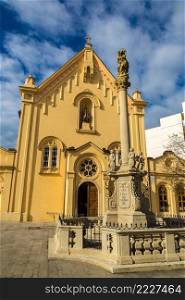 St. Stephen’s Church in Bratislava in a summer day, Slovakia
