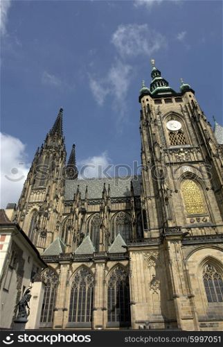 St. Vitus&rsquo; Cathedral in the city of prague