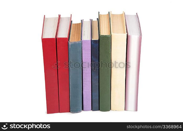Stack of books stands