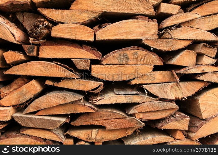 stack of firewood