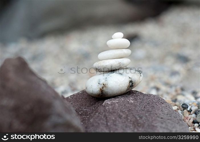 Stacked up rocks