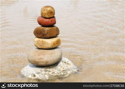 Stacking of Pebbles