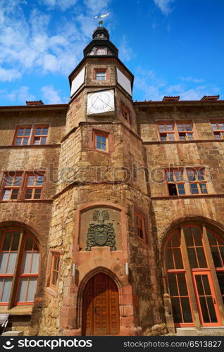 Stadt Nordhausen Rathaus city hall in Thuringia Germany. Stadt Nordhausen Rathaus Thuringia Germany