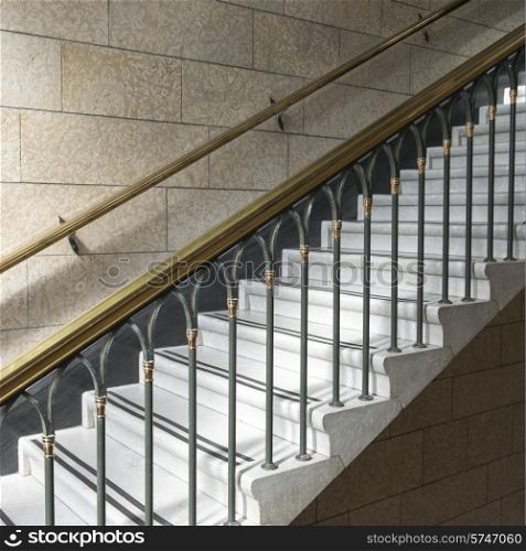 Staircase in Peace Tower, Parliament Hill, Ottawa, Ontario, Canada