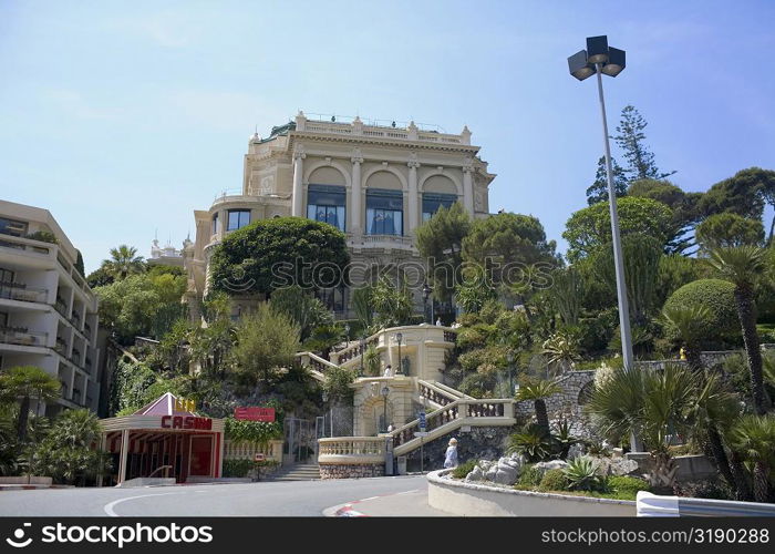 Staircase of a building, Monte Carlo, Monaco