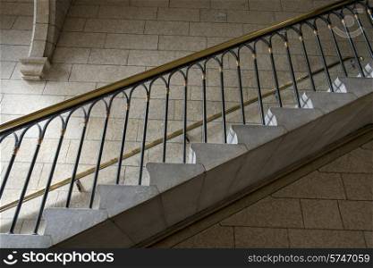 Staircases in Peace Tower, Parliament Hill, Ottawa, Ontario, Canada