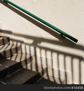 stairs architecture in Bilbao city