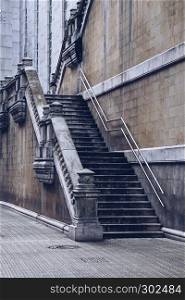 stairs architecture in the city