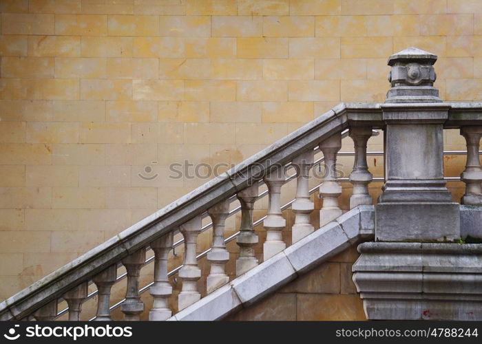 stairs architecture in the street