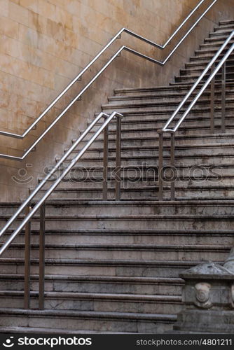 stairs architecture in the street