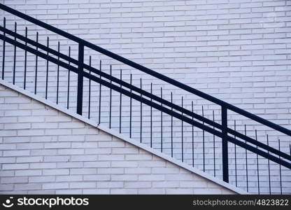 stairs architecture in the street