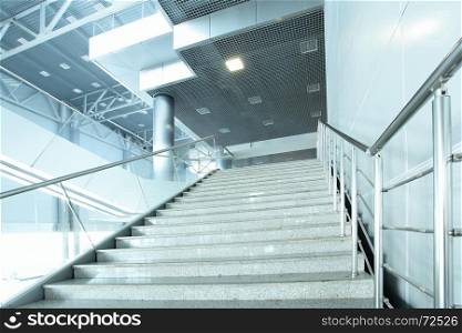 Stairway - interior of modern building