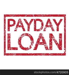 Stamp text PAYDAY LOAN