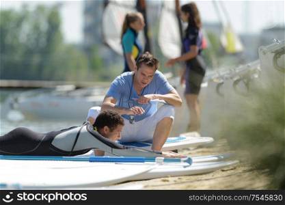 stand up paddle boards training