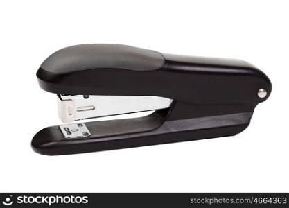 Standard tool in an office. Stapler isolated on white background