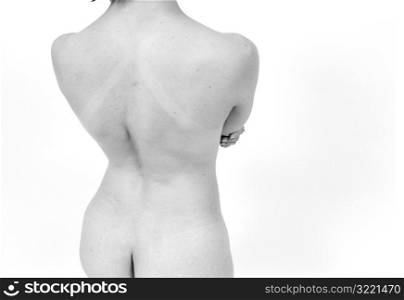 Standing Nude Back