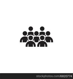 Standing Out Icon. Business Concept. Flat Design.. Standing Out Icon. Business Concept. Flat Design. Isolated Illustration.