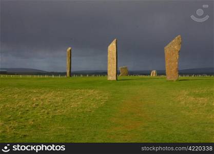 Standing Stones of Stenness, Orkney, UK