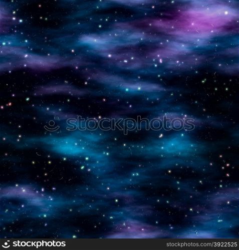 Star Field Galaxy as a Outer Space Background. Seamles Star Field