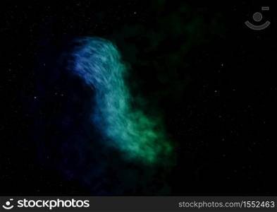 "Star field in space a nebulae and a gas congestion. "Elements of this image furnished by NASA".. Star field in space and a nebulae."