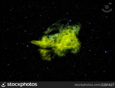 "Star field in space a nebulae and a gas congestion. "Elements of this image furnished by NASA".. Star field in space and a nebulae"