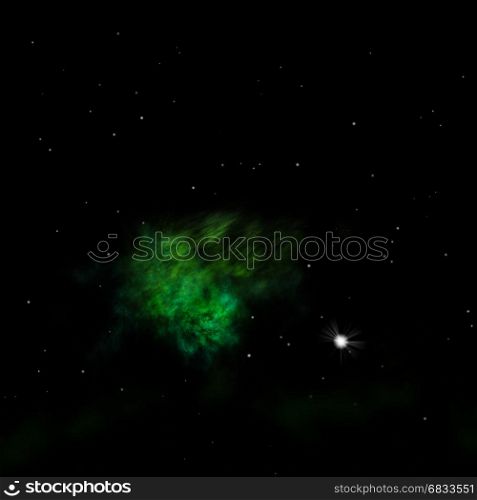 "Star field in space and a nebulae.. Star field in space a nebulae and a gas congestion. "Elements of this image furnished by NASA"."