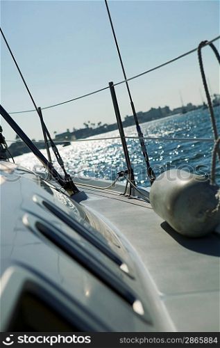 Starboard on Sailboat