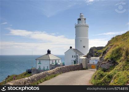 Start Point Lighthouse, Devon, England.