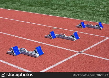 Starting blocks