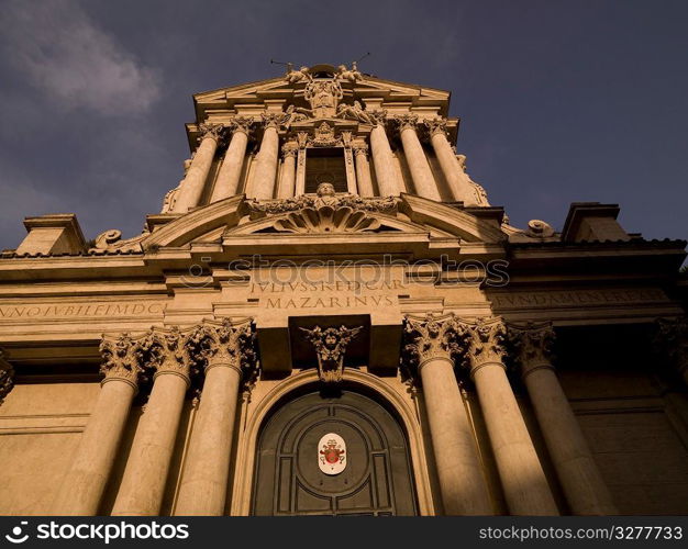 Stately building in Rome Italy