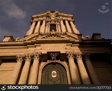 Stately building in Rome Italy