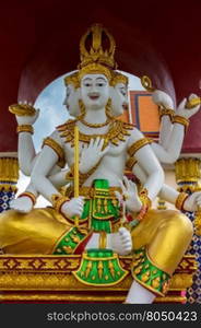 Statue at Big Buddha area in Wat Plai Laem, Koh Samui,Thailand