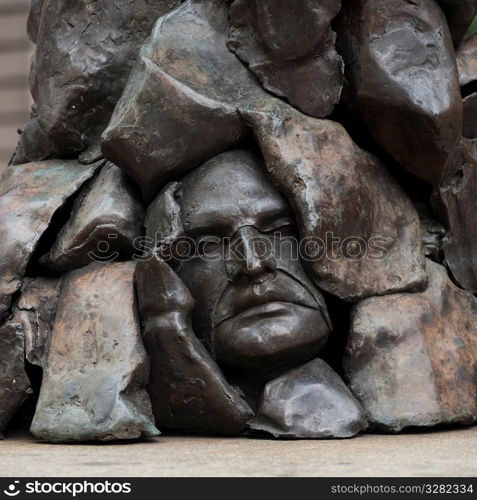 Statue in Boston, Massachusetts, USA