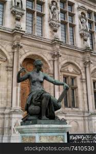 Statue in Paris France
