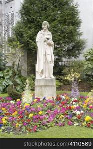 Statue in public garden, Paris, St Germain