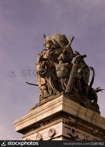 Statue in Rome Italy