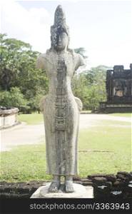 Statue of Bodhisattva in Polannaruwa, Sri Lanka