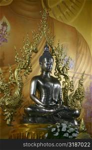 Statue of Buddha in a temple, Chiang Khong, Thailand