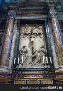 Statue of Jesus Christ in Siena Cathedral, Siena, Tuscany, Italy