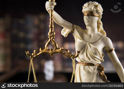 Statue of lady justice, Law concept . Lady of justice, Law and justice concept